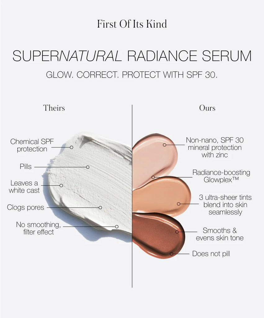 SuperNatural Radiance Serum Broad Spectrum SPF 30 Sunscreen