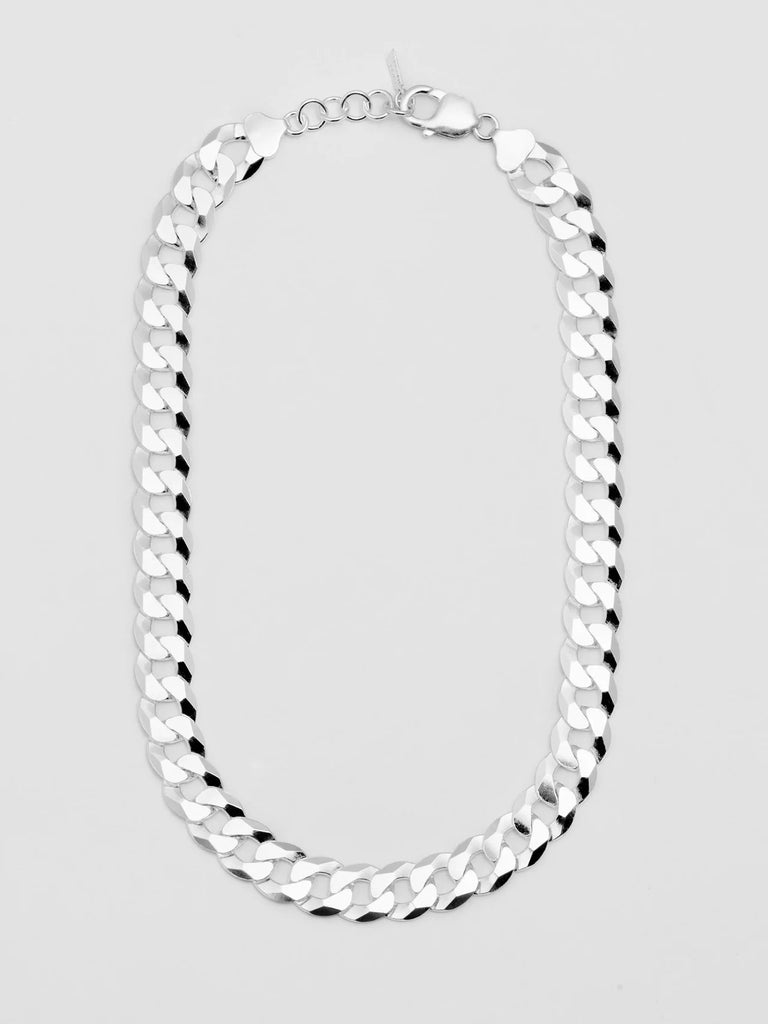 XXL Diamond Cut Curb Chain Necklace
